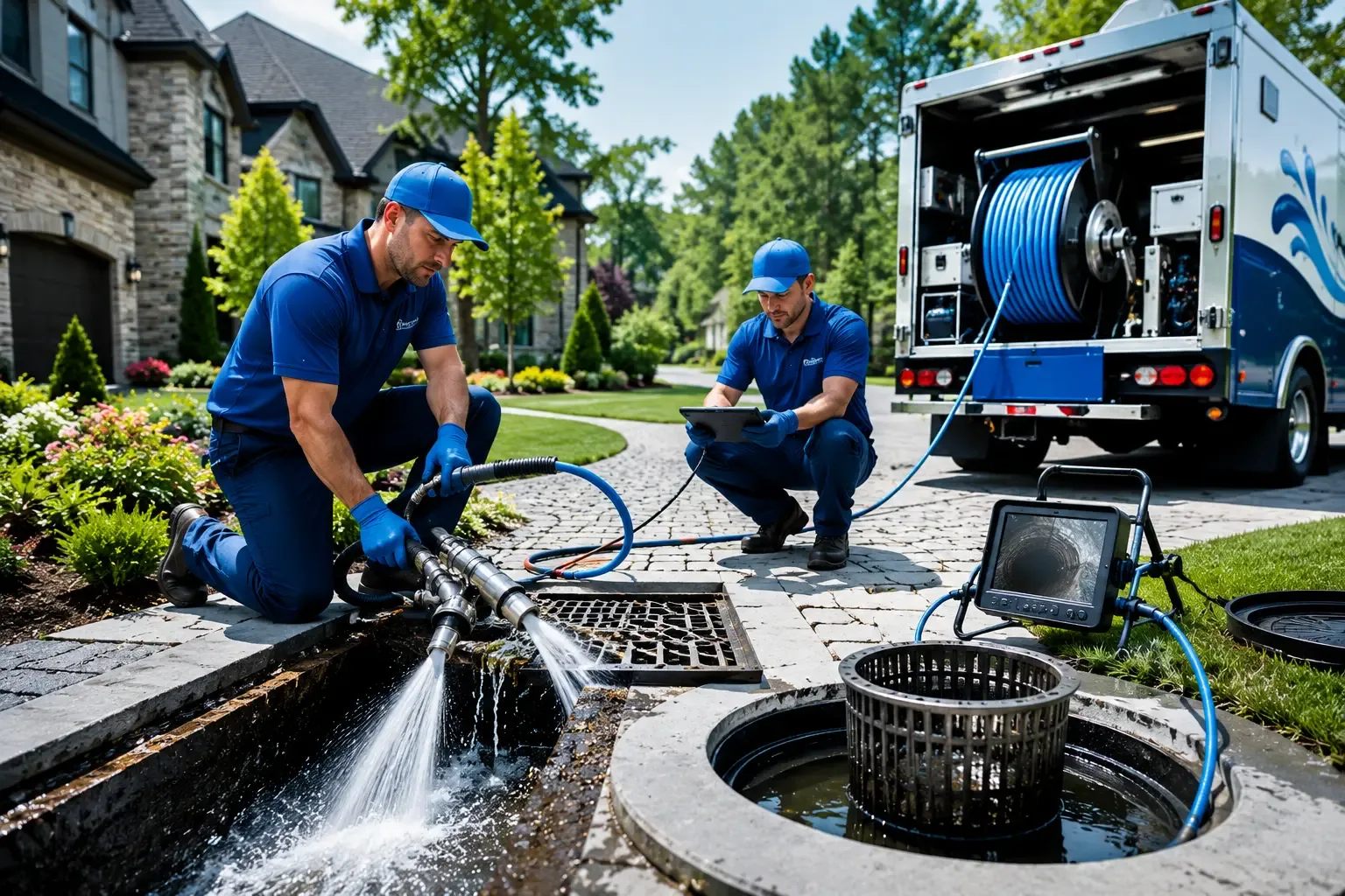 Local outdoor drain cleaning professionals in Glen Carbon, IL