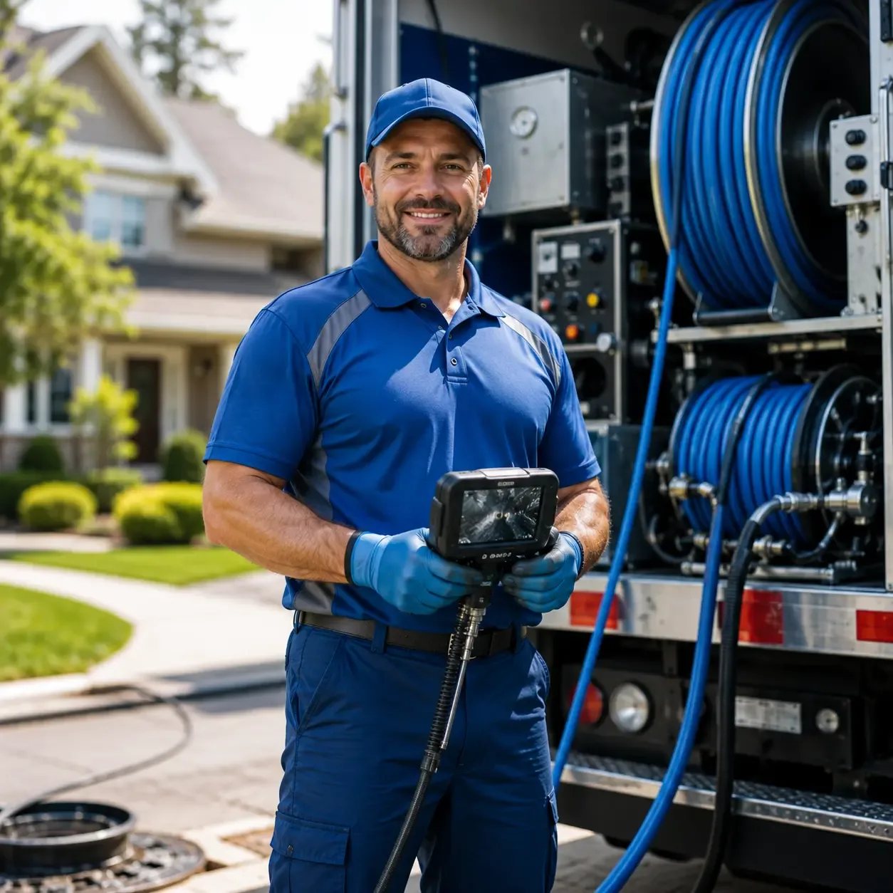 Local outdoor drain cleaning specialists in Glen Carbon, IL